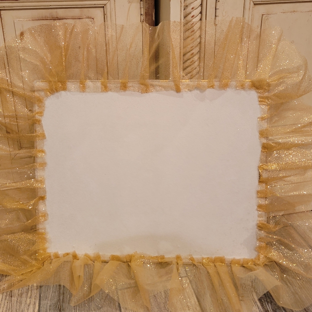 Gold Polka Dot Hair Bow or Jewelry Board - Picture 5 of 16